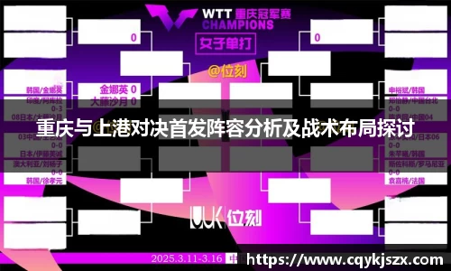 重庆与上港对决首发阵容分析及战术布局探讨